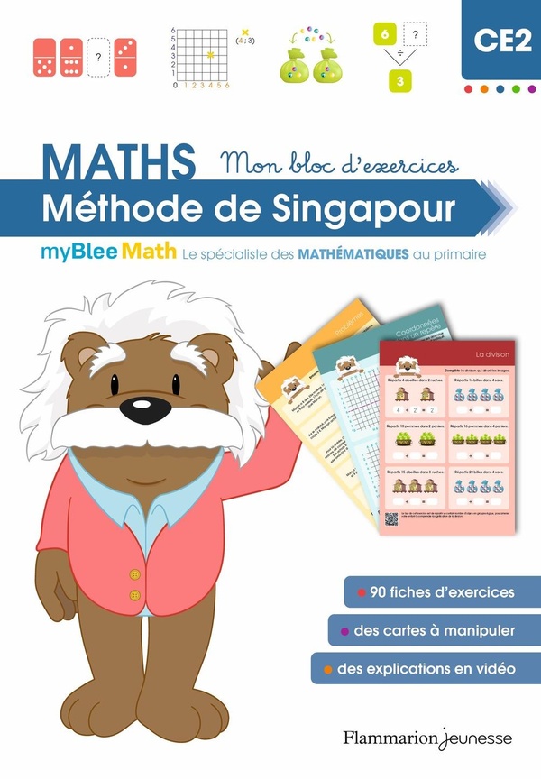 MYBLEE MATH - MON BLOC D'EXERCICES CE2 - PEDAGOGIE DE SINGAPOUR