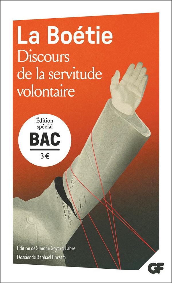 DISCOURS DE LA SERVITUDE VOLONTAIRE - BAC 2026