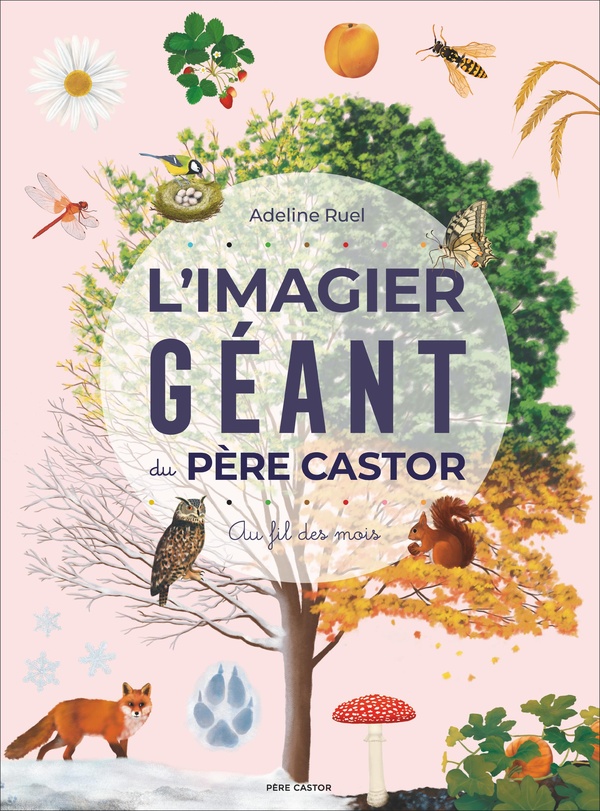 L'IMAGIER GEANT DU PERE CASTOR - AU FIL DES MOIS