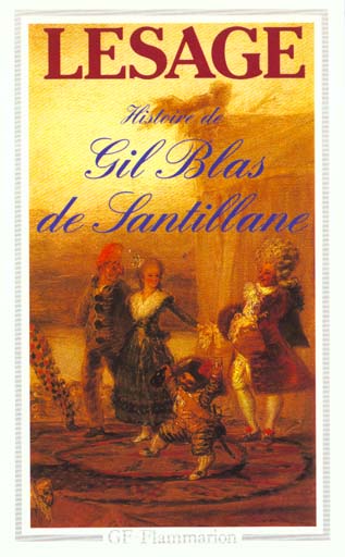 HISTOIRE DE GIL BLAS DE SANTILLANE