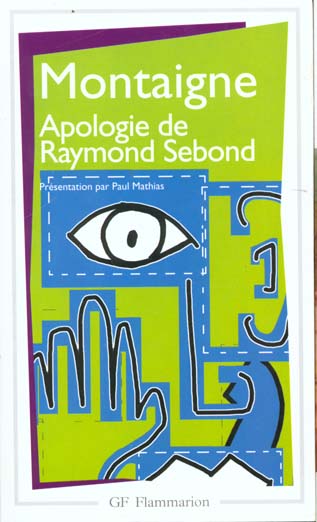 APOLOGIE DE RAYMOND SEBOND