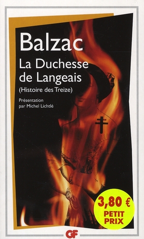 HISTOIRE DES TREIZE - II - LA DUCHESSE DE LANGEAIS