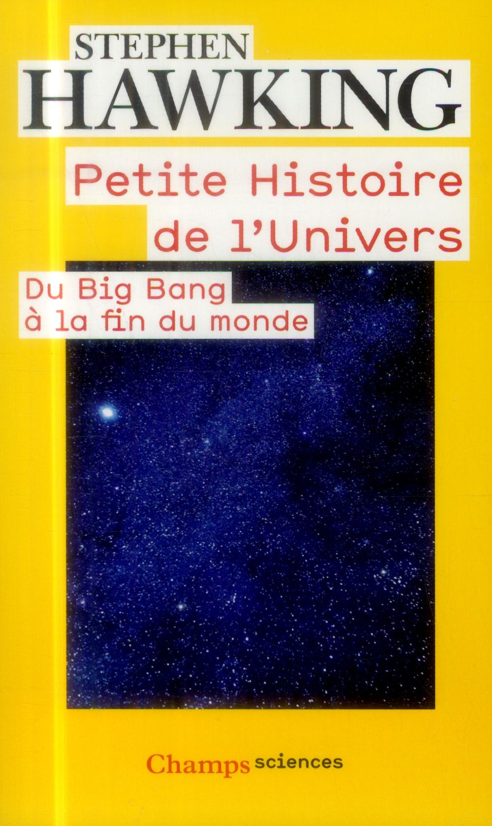 PETITE HISTOIRE DE L'UNIVERS - DU BIG BANG A LA FIN DU MONDE