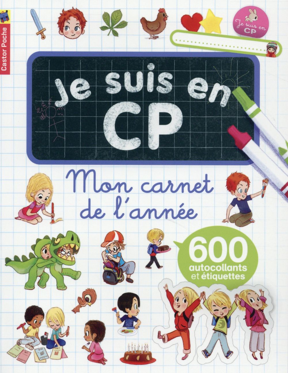 JE SUIS EN CP - MON CARNET DE L'ANNEE