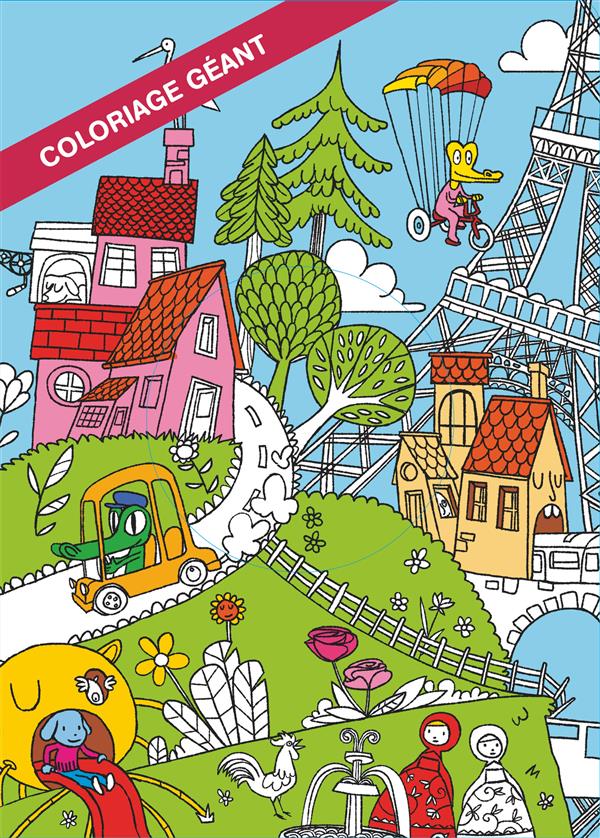 LES COLORIAGES DU PERE CASTOR - JE DECOUVRE LA VILLE MERVEILLEUSE