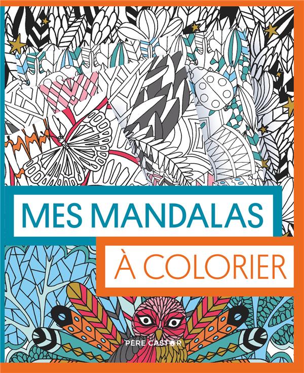 LES POCHETTES DU PERE CASTOR - MES MANDALAS A COLORIER