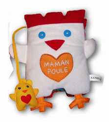 MAMAN POULE - MON LIVRE DOUDOU