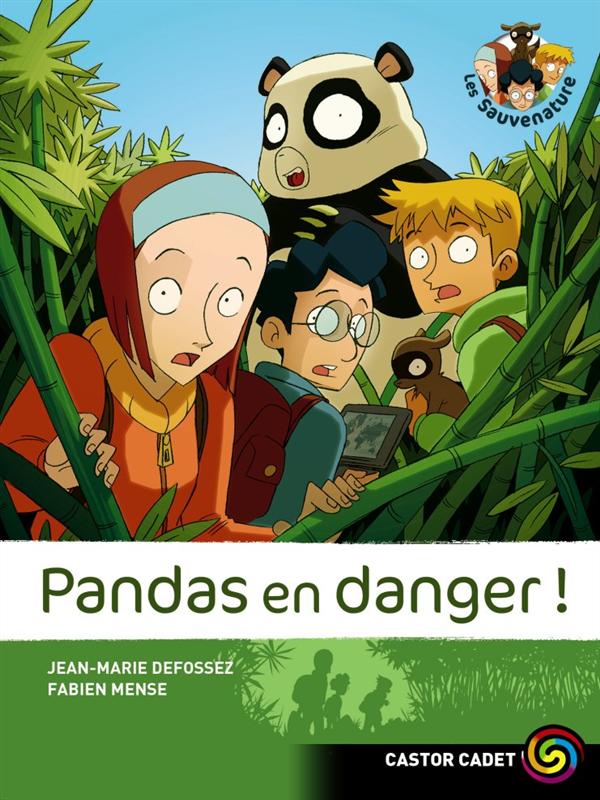 LES SAUVENATURE - VOL01 - PANDAS EN DANGER ! - ILLUSTRATIONS, COULEUR