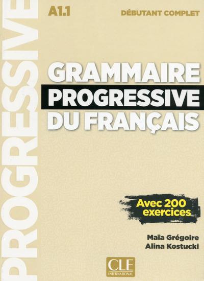 GRAMMAIRE PROGRESSIVE DU FRANCAIS DEBUTANT COMPLET 3ED + CD