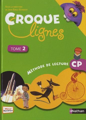 CROQUE-LIGNES - MANUEL ELEVE - TOME 2 - CP