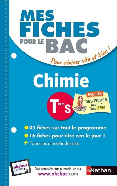 MES FICHES ABC DU BAC CHIMIE TERM S