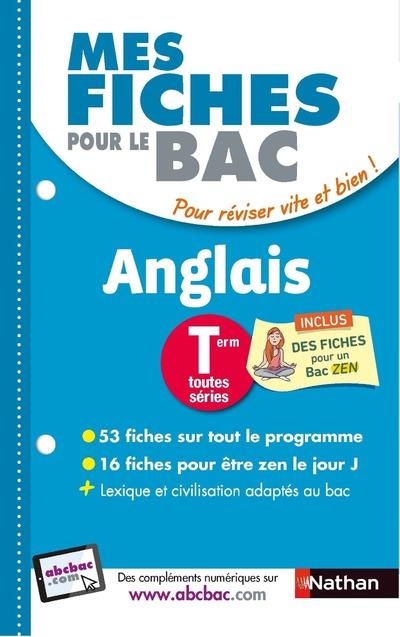 MES FICHES ABC DU BAC ANGLAIS TERM TOUTES SERIES