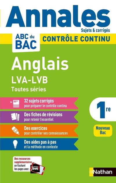 ANNALES ABC DU BAC 2024 ANGLAIS 1RE - CORRIGE - VOL13