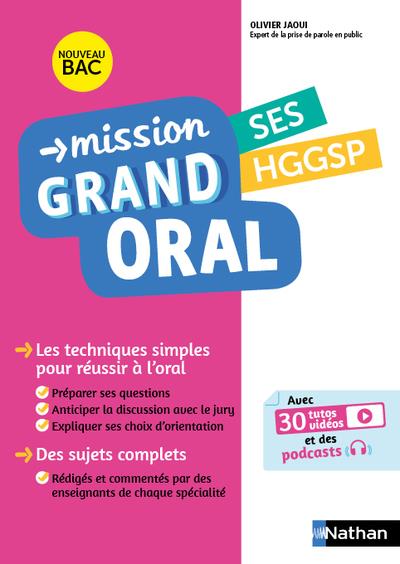 MISSION GRAND ORAL - SES HGGSP