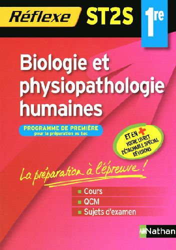 BIOLOGIE ET PHYSIOPATHOLOGIE HUMAINES 1RE ST2S - MEMO REFLEXE N95 2009