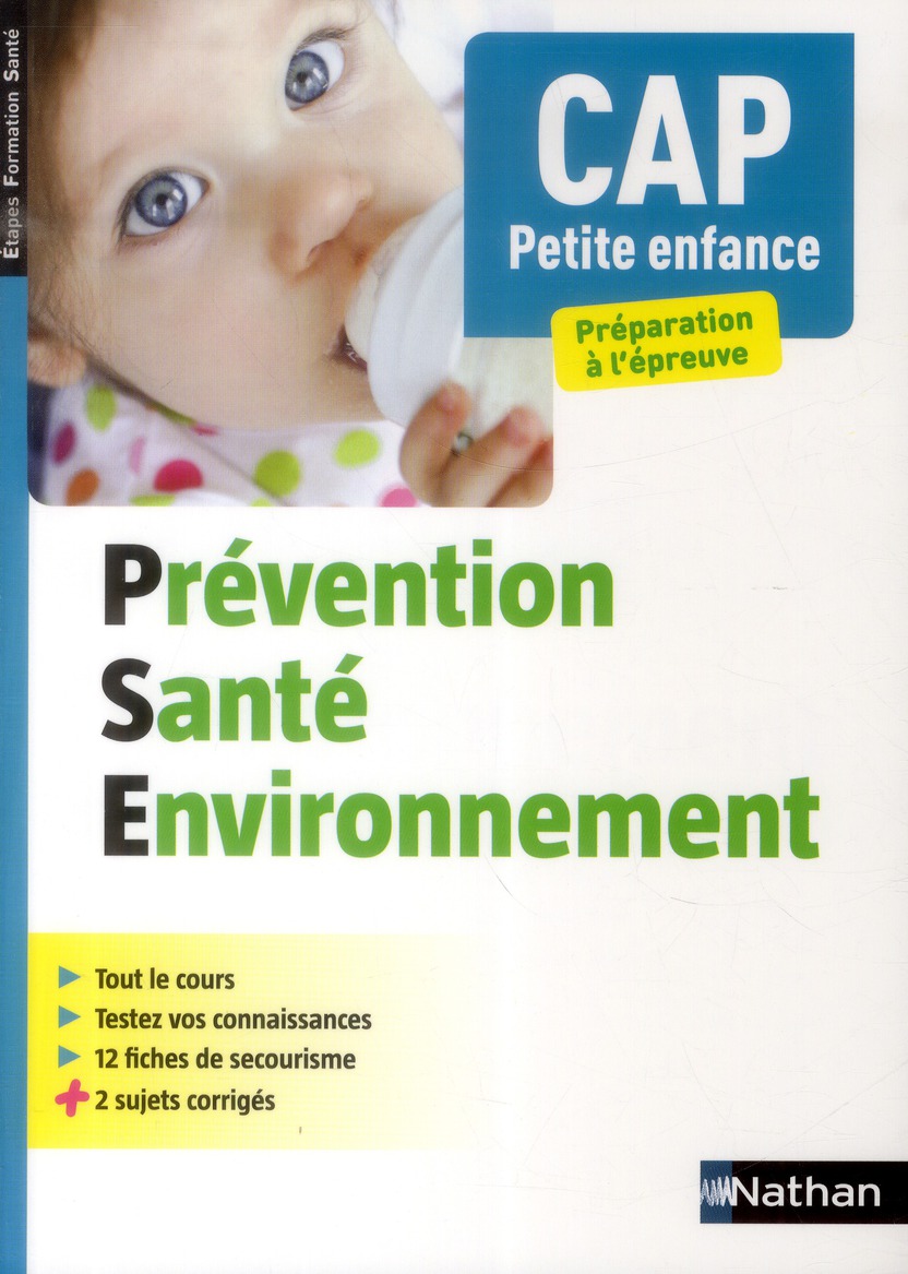 PREVENTION SANTE ENVIRONNEMENT CAP PETITE ENFANCE (ETAPES FORMATIONS SANTE) - 2014