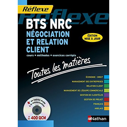 NEGOCIATION ET RELATION CLIENT BTS NRC (TOUTES LESMATIERES - REFLEXE NUMERO 8 - 2015
