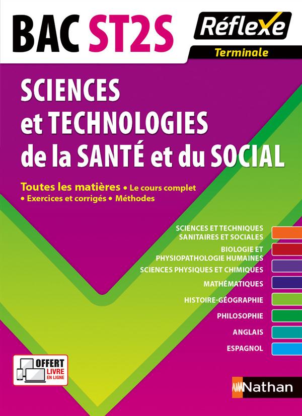 TOUTES LES MATIERES TERMINALE ST2S - SCIENCES ET TECHNOLOGIES DE LA SANTE ET DU SOCIAL