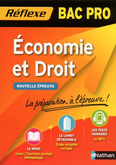 ECONOMIE ET DROIT BAC PRO - MEMO REFLEXE - NUMERO 9 - 2016