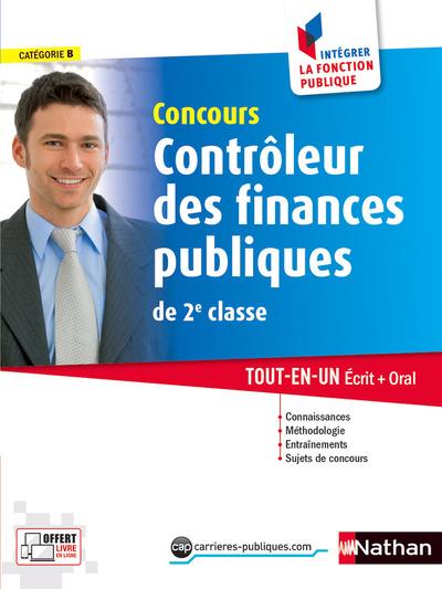 CONTROLEUR DES FINANCES PUBLIQUES DE 2E CLASSE - CATEGIE B INTEGRER LA FONCTION PUBLIQUE N07 2017