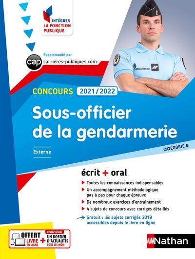 CONCOURS SOUS-OFFICIER DE LA GENDARMERIE 2021/2022- CAT B N 23 (INTEGRER FONCTION PUBLIQUE) 2020