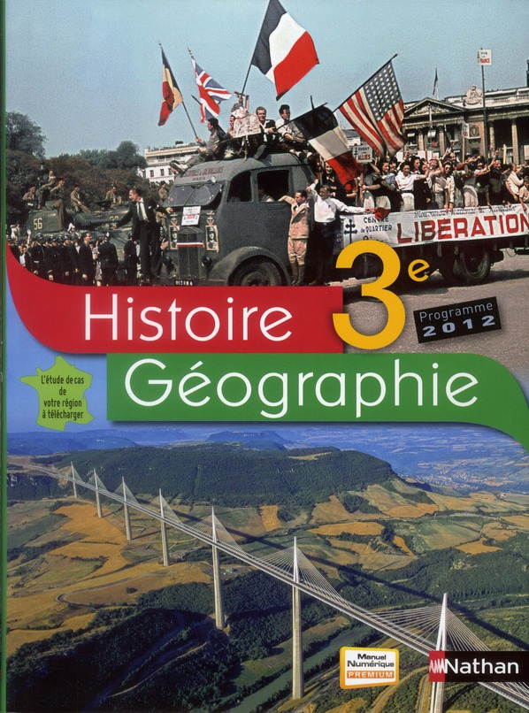 HISTOIRE - GEOGRAPHIE 3E 2012 GRAND FORMAT