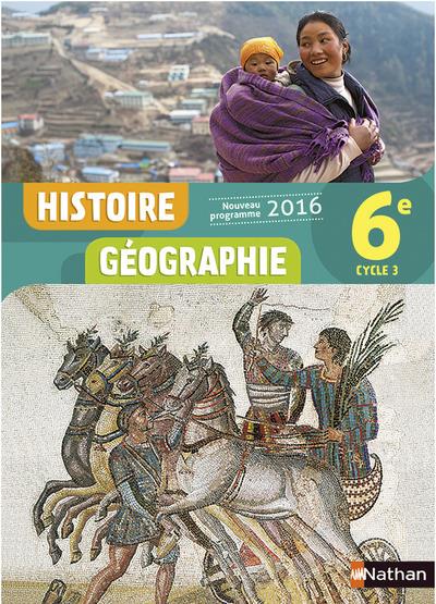 HISTOIRE GEOGRAPHIE 6E 2016 - MANUEL ELEVE
