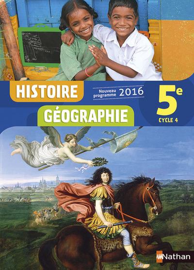 HISTOIRE GEOGRAPHIE 5E 2016 - MANUEL ELEVE