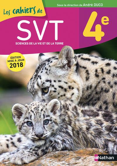 CAHIERS SVT DUCO 4E - CAHIER - 2018