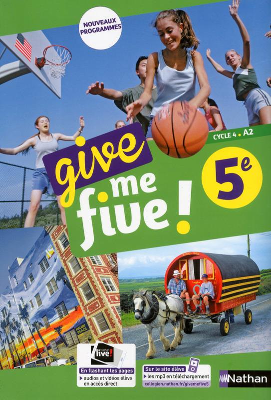 GIVE ME FIVE ! 5EME - MANUEL 2017