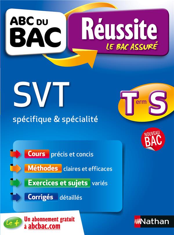 ABC REUSSITE SVT TERMINALE S