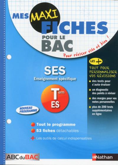 MES MAXI FICHES ABC SES TERMINALE ES N14