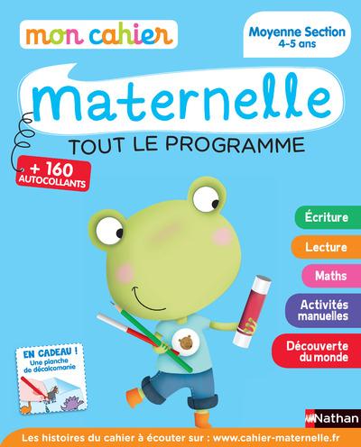 MON CAHIER MATERNELLE MS