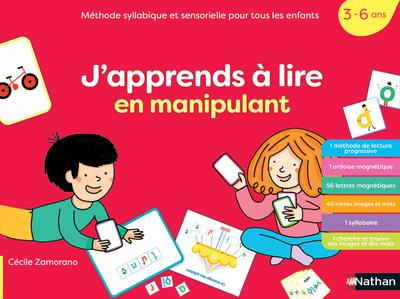 COFFRET METHODE DE LECTURE: J'APPRENDS A LIRE EN MANIPULANT (3-6 ANS)