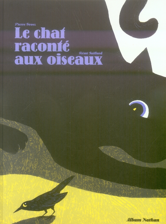 CHAT RACONTE AUX OISEAUX