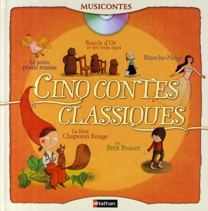 CINQ CONTES CLASSIQUES + CD