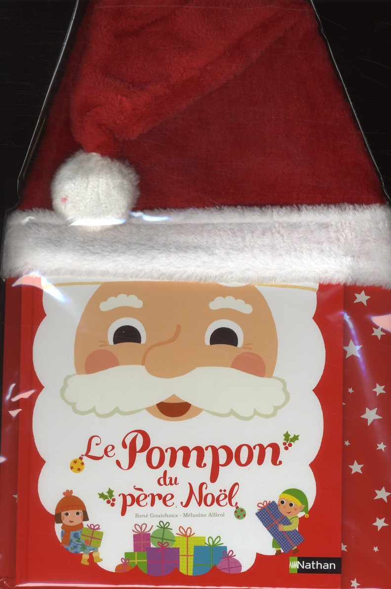 POMPON DU PERE NOEL + BONNET