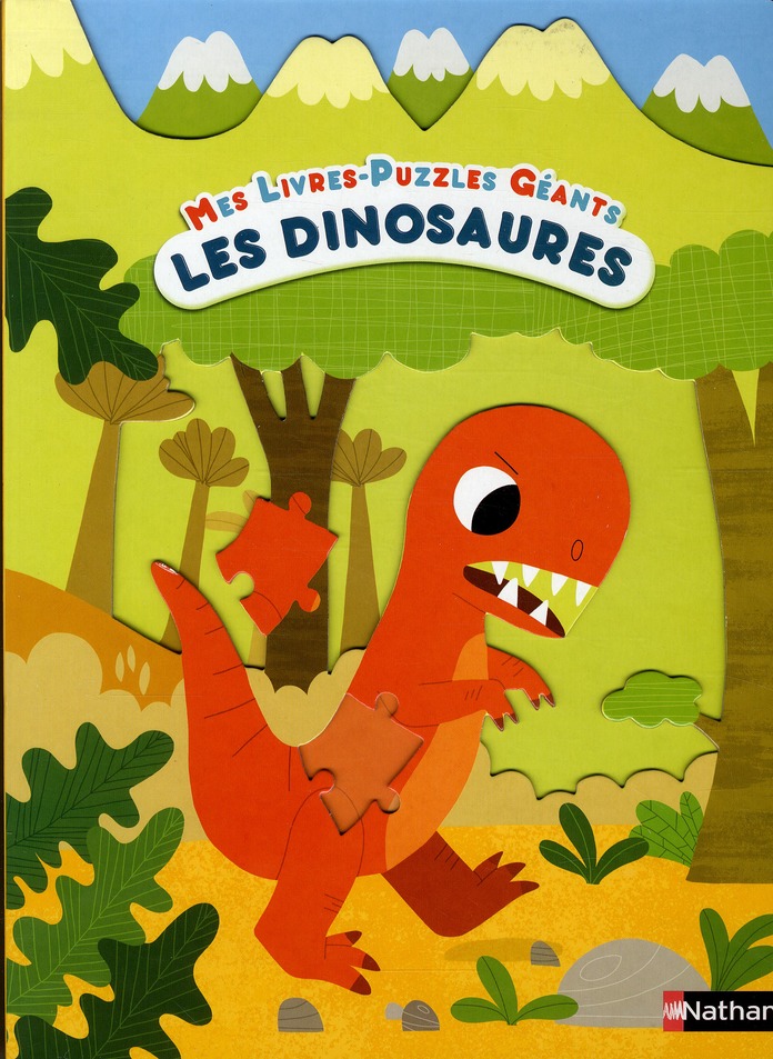 LES DINOSAURES LIVRE-PUZZLE