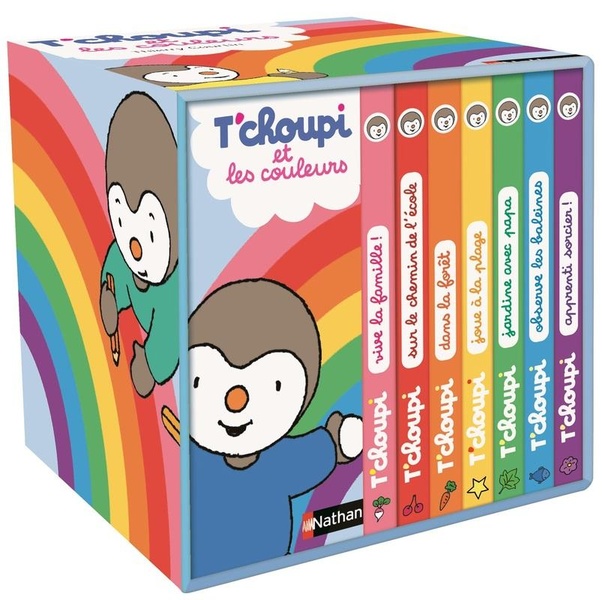 MA PETITE BIBLIOTHEQUE - T'CHOUPI ET LES COULEURS