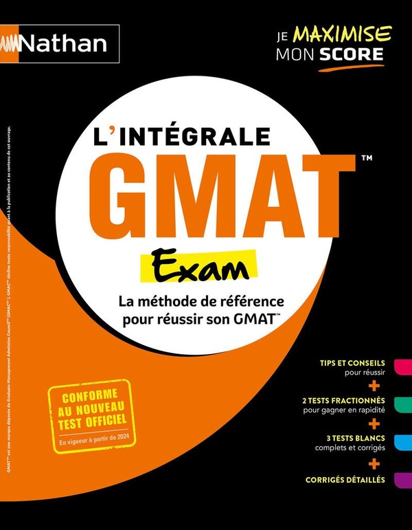 L'INTEGRALE GMAT - GRADUATE MANAGEMENT ADMISSION TEST - FOCUS EDITION 2024