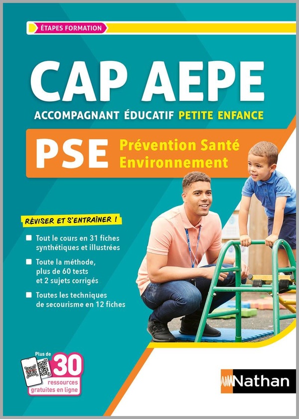 PREVENTION SANTE ENVIRONNEMENT CAP ACCOMPAGNANT EDUCATIF PETITE ENFANCE PSE 2024