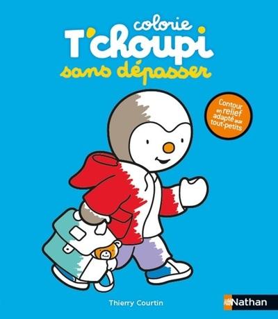 COLORIE T'CHOUPI SANS DEPASSER (L'ECOLE)
