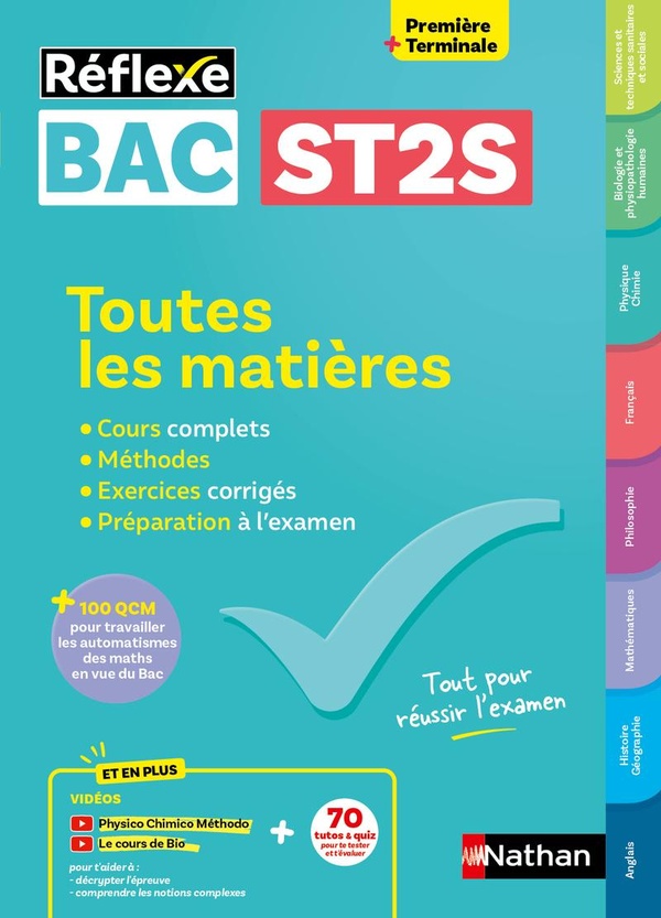 TOUTES LES MATIERES BAC ST2S 1RE/ TLE - REFLEXE N  5