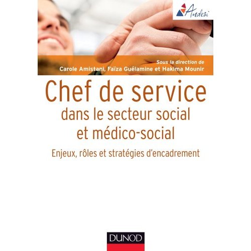 CHEF DE SERVICE DANS LE SECTEUR SOCIAL ET MEDICO-SOCIAL - ENJEUX, ROLES ET STRATEGIES D'ENCADR - ENJ