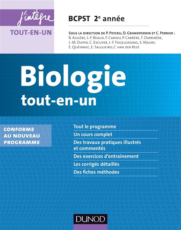 4 - COURS TOUT-EN-UN - T01 - BIOLOGIE TOUT-EN-UN BCPST 2E ANNEE - 3E ED. - NOUVEAU PROGRAMME 2014