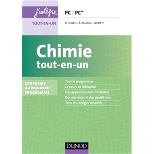 CHIMIE TOUT-EN-UN PC-PC* - 2E ED - NOUVEAU PROGRAMME 2014