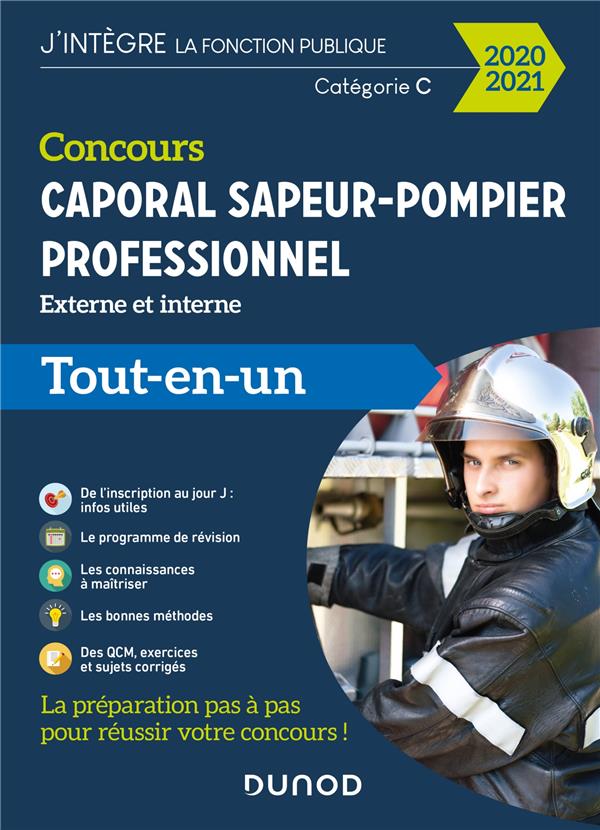 CONCOURS CAPORAL SAPEUR-POMPIER PROFESSIONNEL 2021/2022 - TOUT-EN-UN