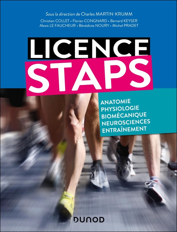 LICENCE STAPS : ANATOMIE, PHYSIOLOGIE, BIOMECANIQUE, NEUROSCIENCES DU SPORT ET ENTRAINEMENT