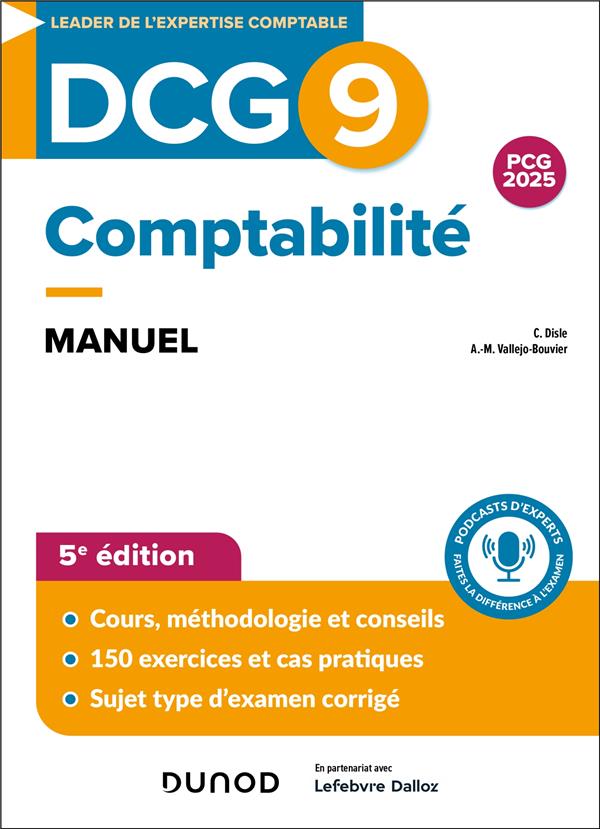 DCG 9 - INTRODUCTION A LA COMPTABILITE - DCG 9 - 0 - DCG 9 COMPTABILITE - MANUEL 5E ED.