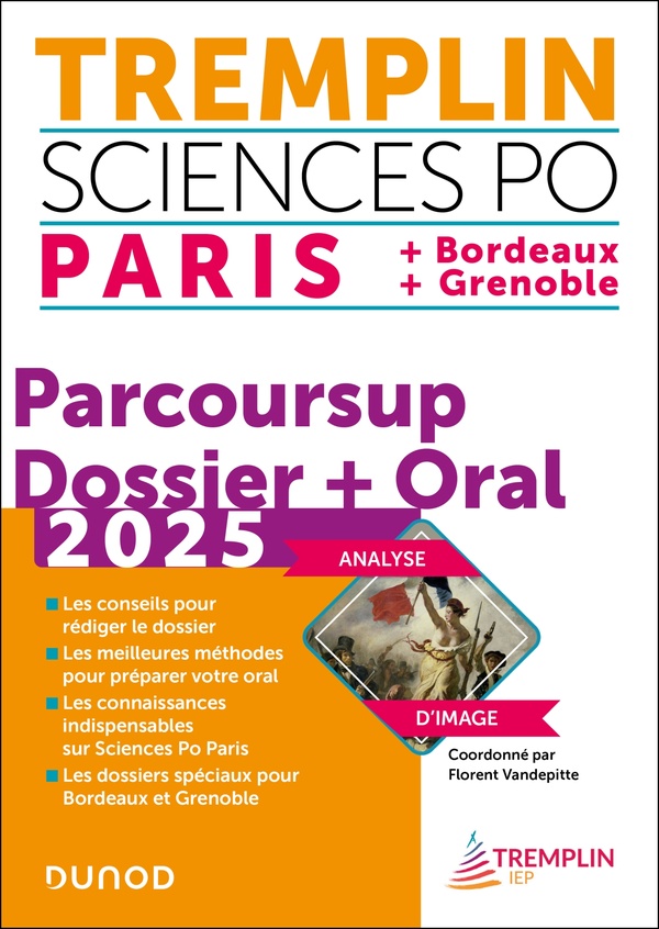 TREMPLIN SCIENCES PO PARIS, BORDEAUX, GRENOBLE 2025 - DOSSIER PARCOURSUP + ORAL